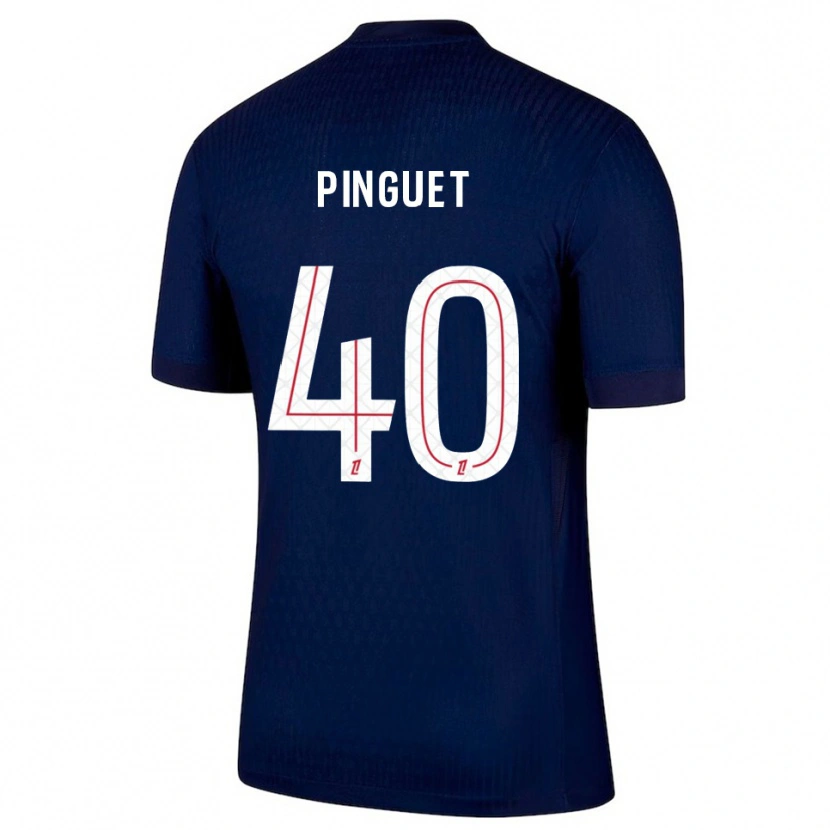 Danxen Men Alice Pinguet #40 Navy Red Home Jersey 2025/26 T-Shirt