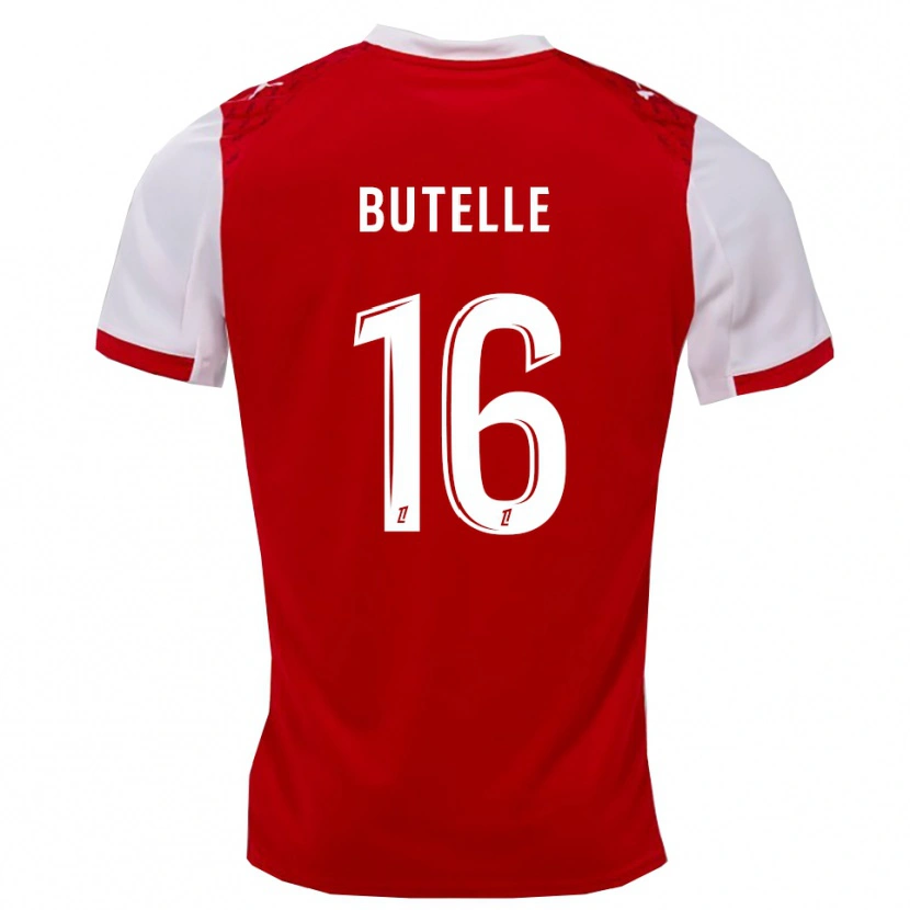 Danxen Men Ludovic Butelle #16 Red White Home Jersey 2025/26 T-Shirt