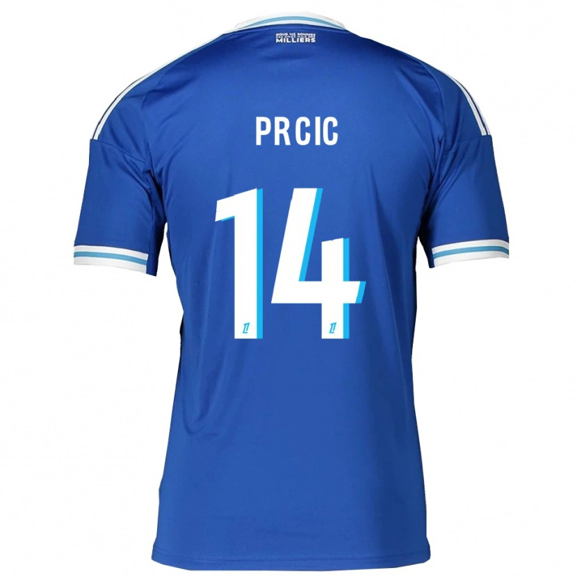 Danxen Men Sanjin Prcic #14 Blue White Home Jersey 2025/26 T-Shirt