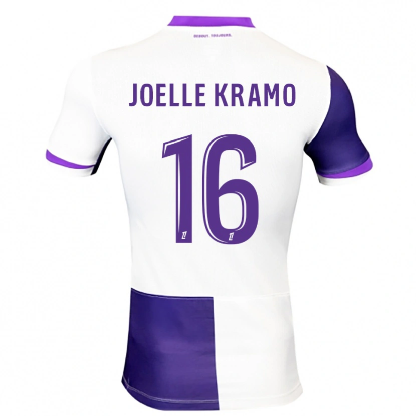 Danxen Men Marie Joelle Kramo #16 Purple White Home Jersey 2025/26 T-Shirt