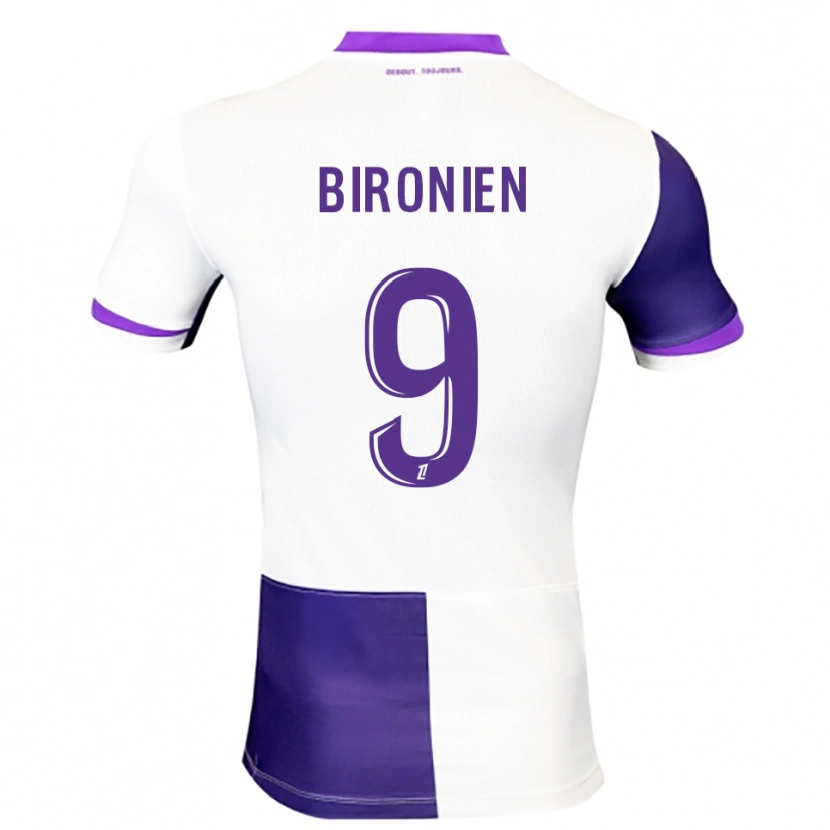 Danxen Men Mymithye Bironien #9 Purple White Home Jersey 2025/26 T-Shirt