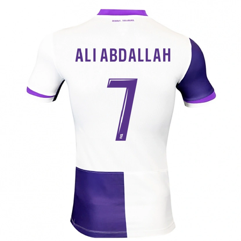 Danxen Men Nivine Ali Abdallah #7 Purple White Home Jersey 2025/26 T-Shirt