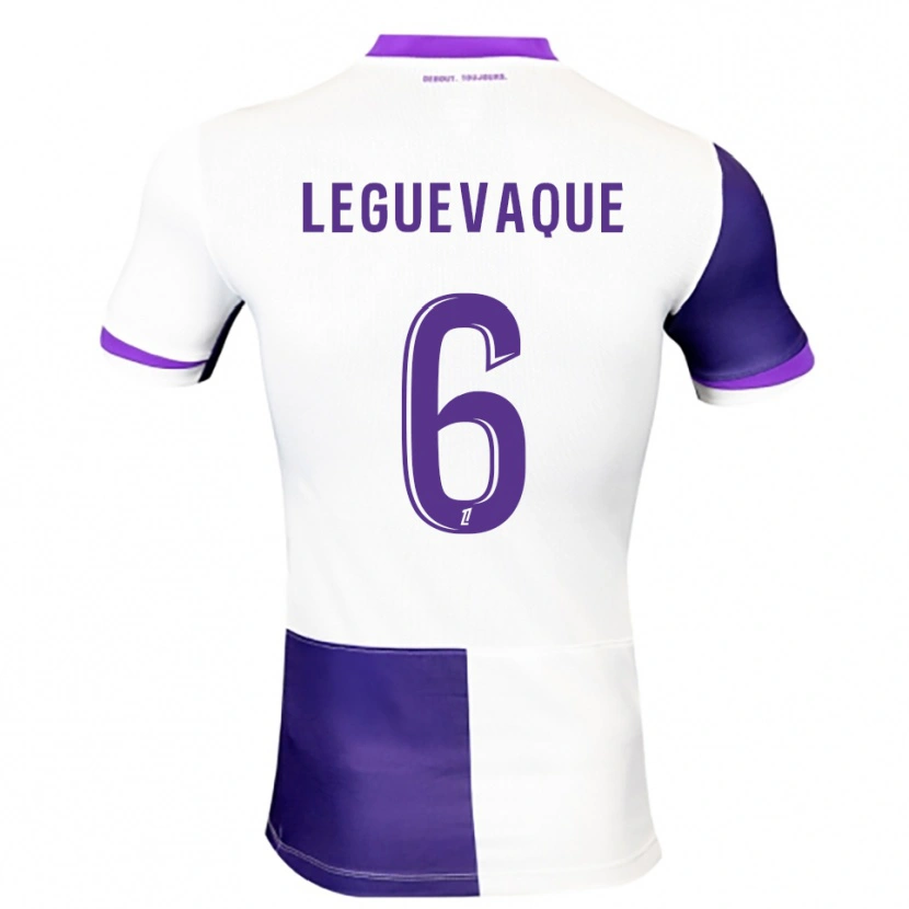 Danxen Men Laurie Leguevaque #6 Purple White Home Jersey 2025/26 T-Shirt