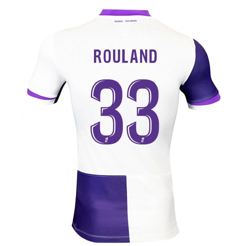 Danxen Men Prune Rouland #33 Purple White Home Jersey 2025/26 T-Shirt