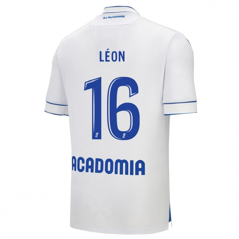 Danxen Men Donovan Léon #16 White Blue Home Jersey 2025/26 T-Shirt