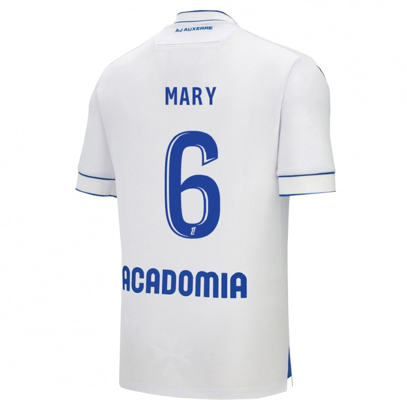 Danxen Men Théo Mary #6 White Blue Home Jersey 2025/26 T-Shirt