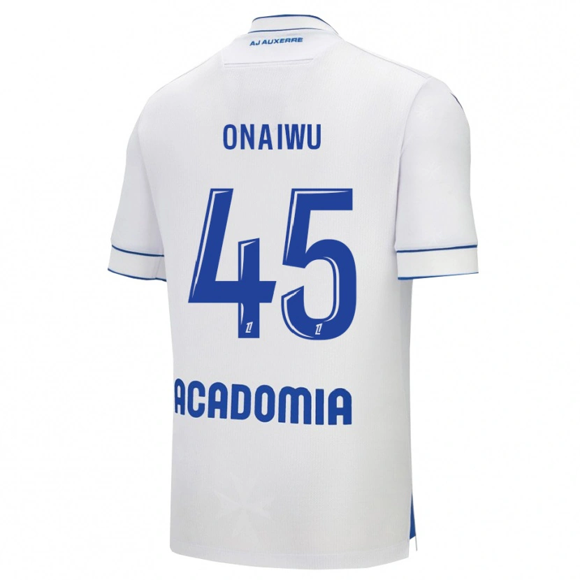 Danxen Men Ado Onaiwu #45 White Blue Home Jersey 2025/26 T-Shirt