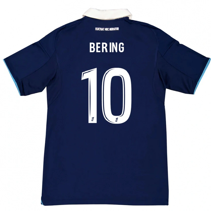 Danxen Men Aymerick Bering #10 Dark Blue White Home Jersey 2025/26 T-Shirt
