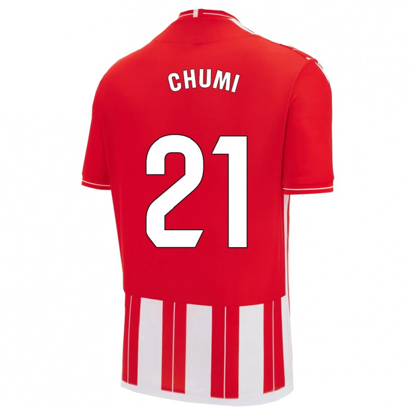 Danxen Men Chumi #21 Red White Home Jersey 2025/26 T-Shirt