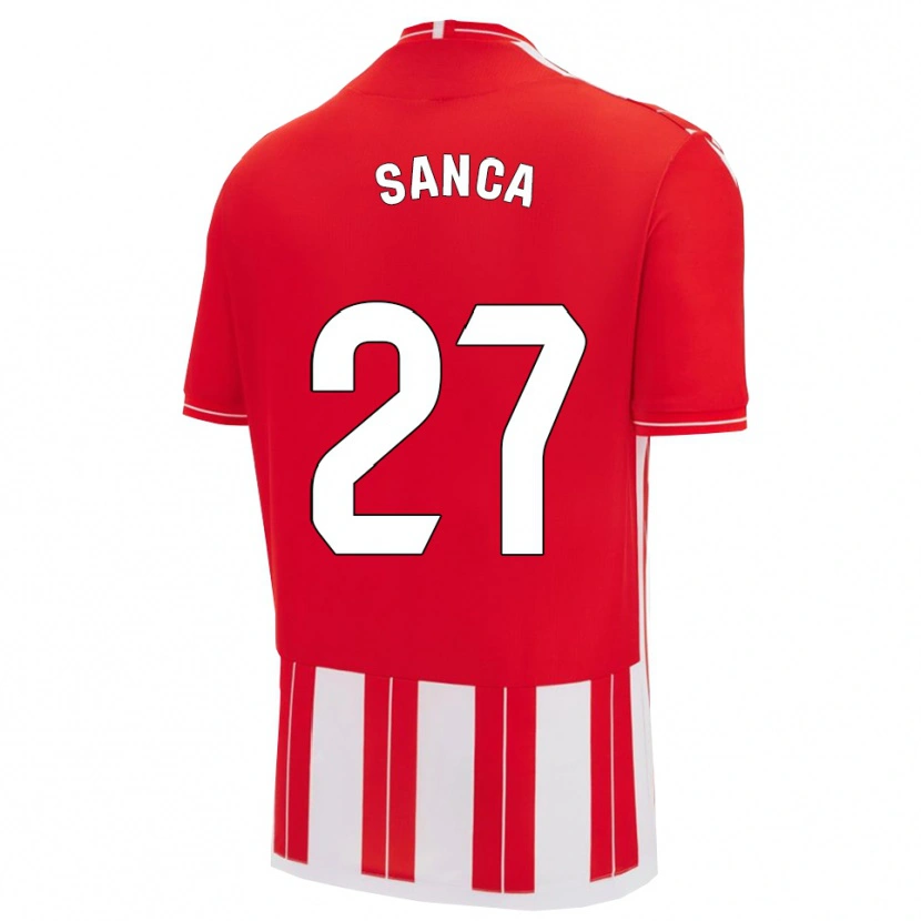 Danxen Men Marciano Sanca #27 Red White Home Jersey 2025/26 T-Shirt