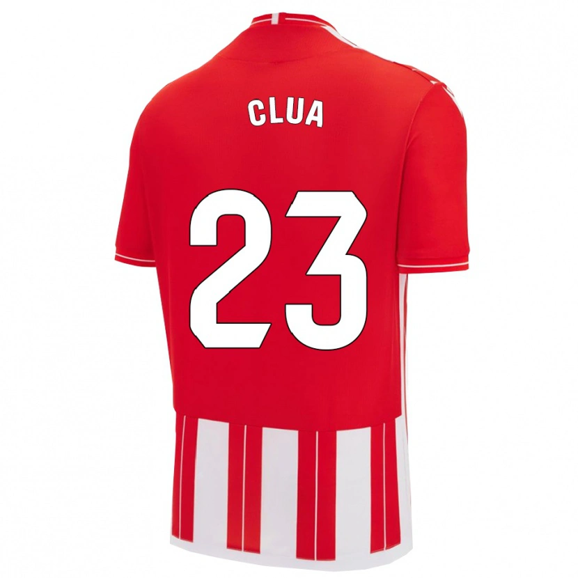 Danxen Men Selvi Clua #23 Red White Home Jersey 2025/26 T-Shirt
