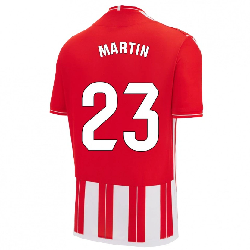 Danxen Men Hugo Martín #23 Red White Home Jersey 2025/26 T-Shirt