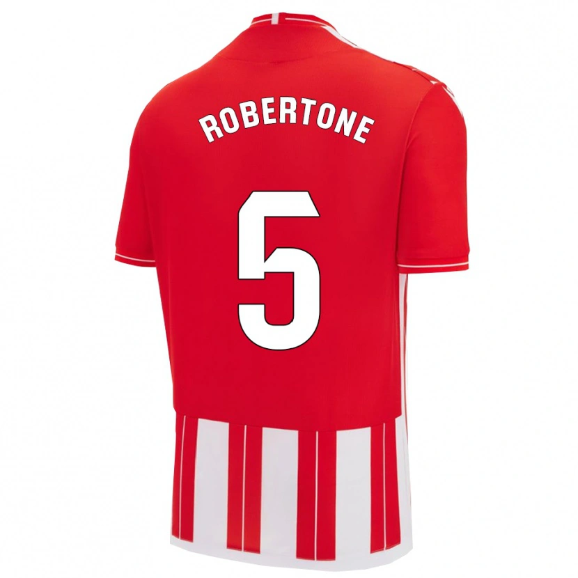 Danxen Men Lucas Robertone #5 Red White Home Jersey 2025/26 T-Shirt
