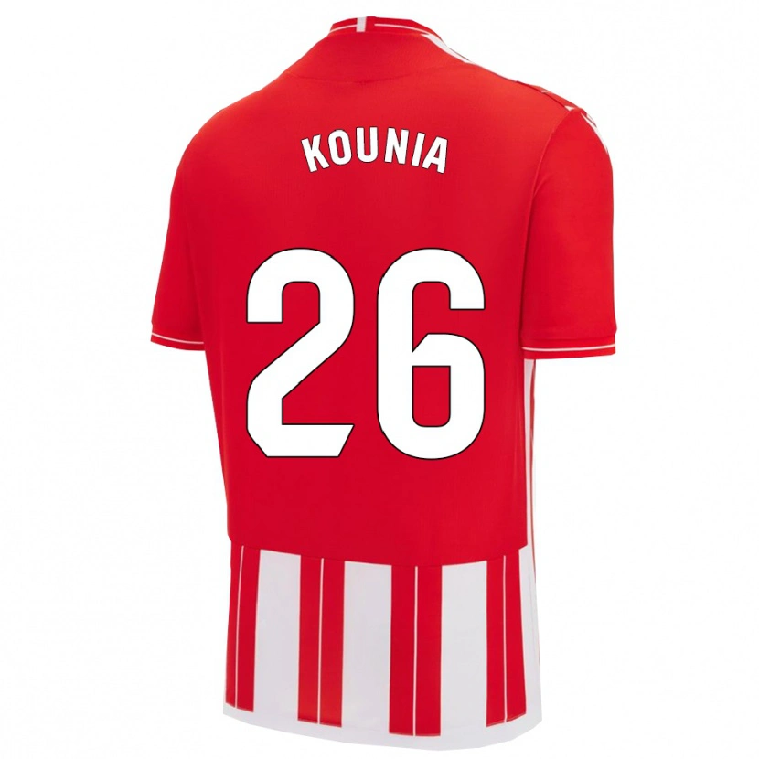 Danxen Men Houssam Kounia #26 Red White Home Jersey 2025/26 T-Shirt