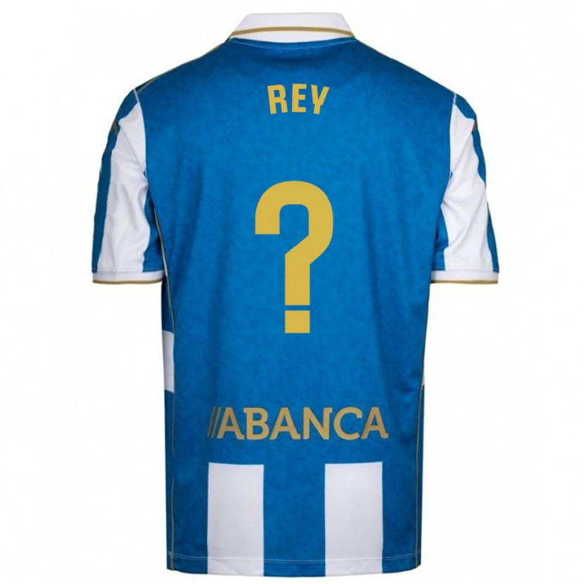 Danxen Men José Rey #0 White Blue Home Jersey 2025/26 T-Shirt