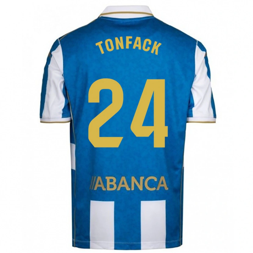Danxen Men Bil Nsongo #24 White Blue Home Jersey 2025/26 T-Shirt