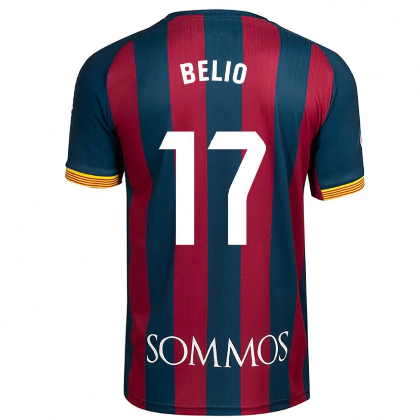 Danxen Men Marta Belio #17 Navy Blue Red Home Jersey 2025/26 T-Shirt