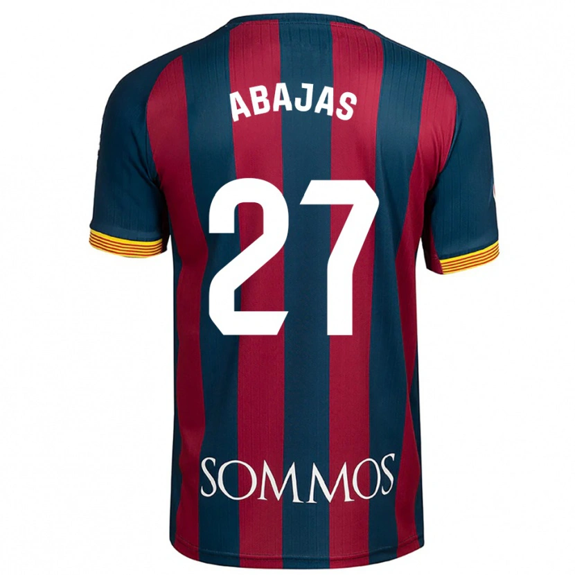 Danxen Men Ro Abajas #27 Navy Blue Red Home Jersey 2025/26 T-Shirt