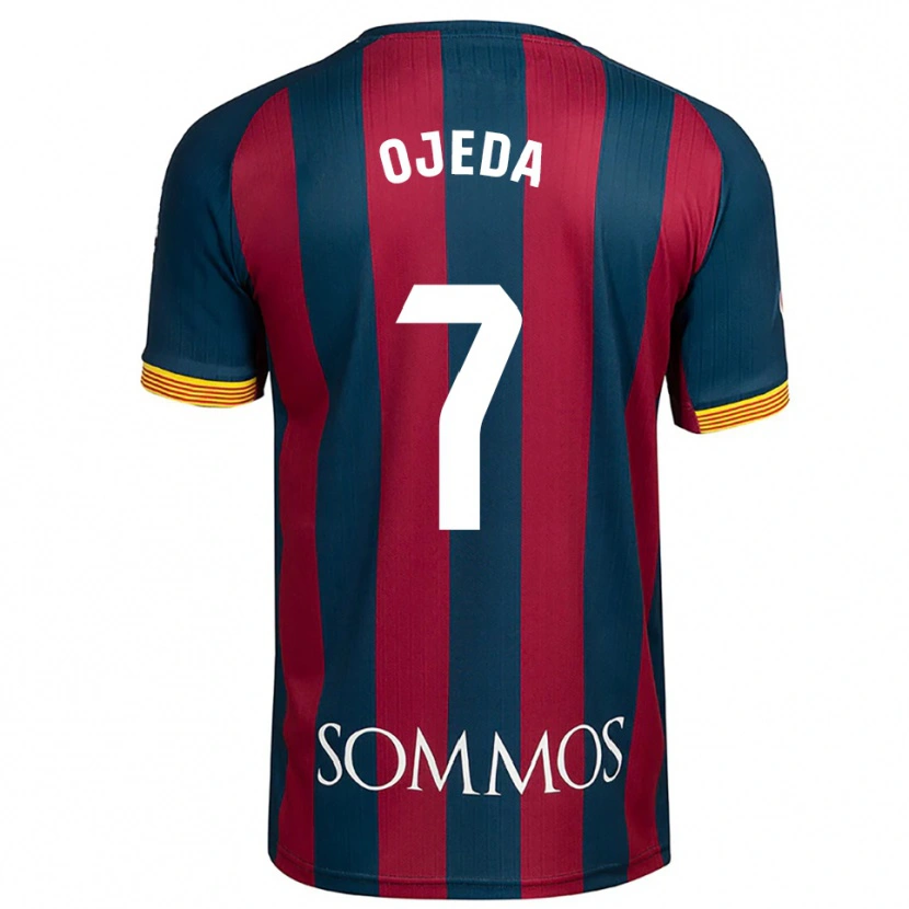 Danxen Men Dani Ojeda #7 Navy Blue Red Home Jersey 2025/26 T-Shirt