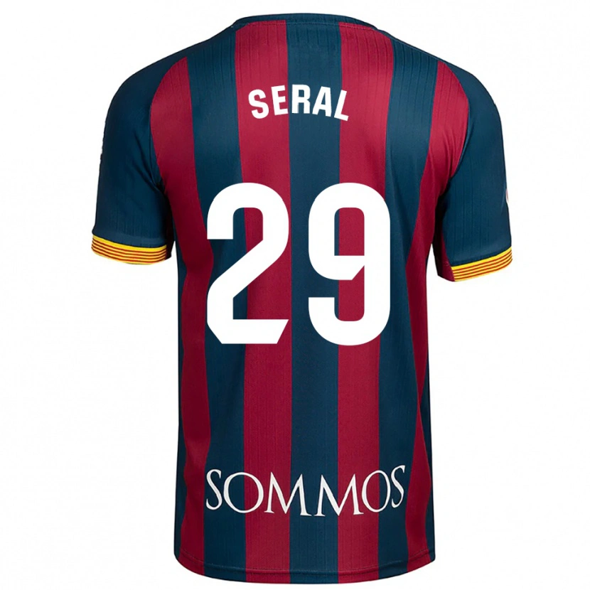 Danxen Men Abel Seral #29 Navy Blue Red Home Jersey 2025/26 T-Shirt