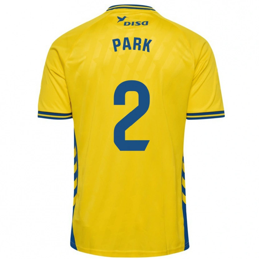 Danxen Men Marvin Park #2 Yellow Blue Home Jersey 2025/26 T-Shirt