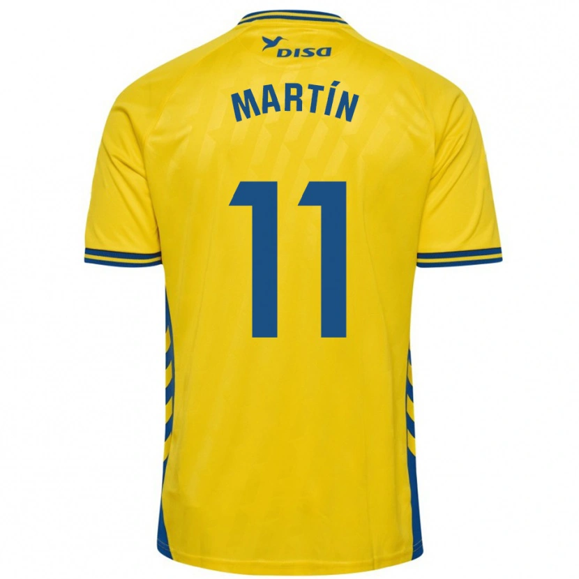 Danxen Men Diego Martín #11 Yellow Blue Home Jersey 2025/26 T-Shirt