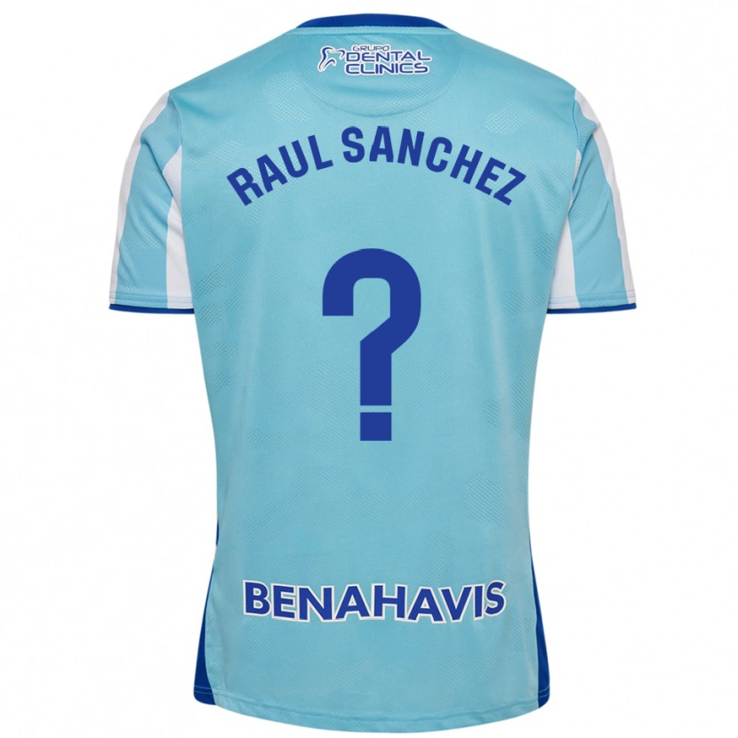 Danxen Men Raul Sánchez #0 Sky Blue White Home Jersey 2025/26 T-Shirt