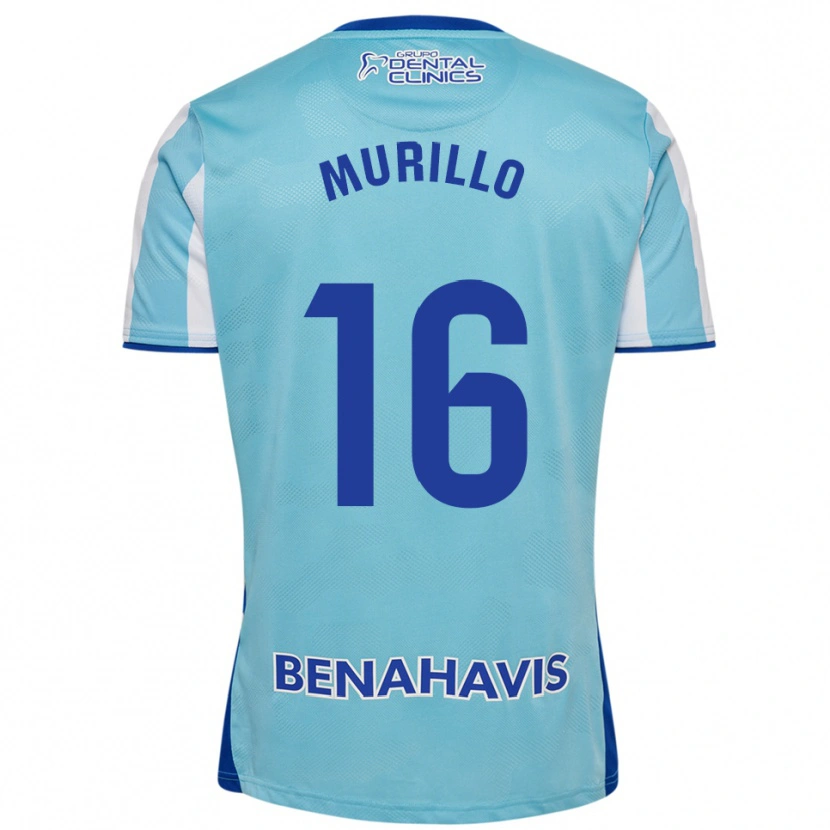 Danxen Men Diego Murillo #16 Sky Blue White Home Jersey 2025/26 T-Shirt