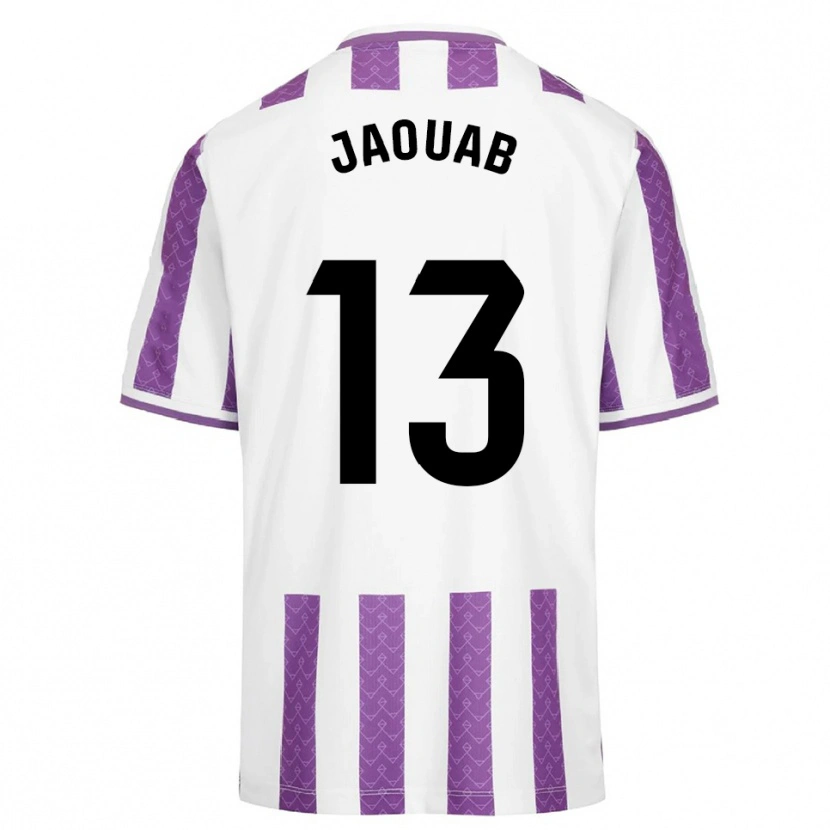Danxen Men Mohamed Jaouab #13 Purple White Home Jersey 2025/26 T-Shirt