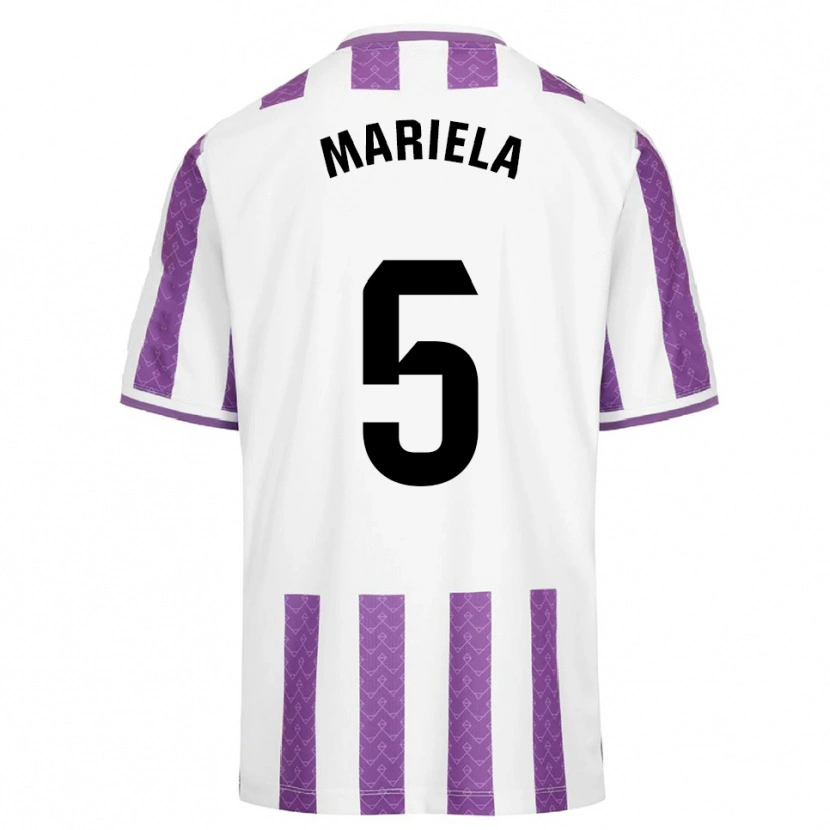 Danxen Men Mariela Conde Gomez #5 Purple White Home Jersey 2025/26 T-Shirt