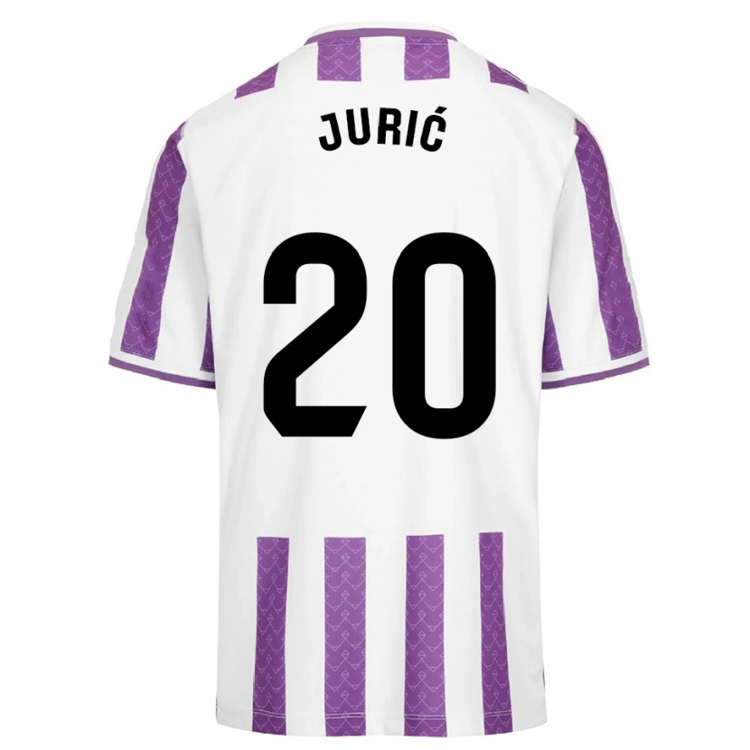 Danxen Men Stanko Juric #20 Purple White Home Jersey 2025/26 T-Shirt