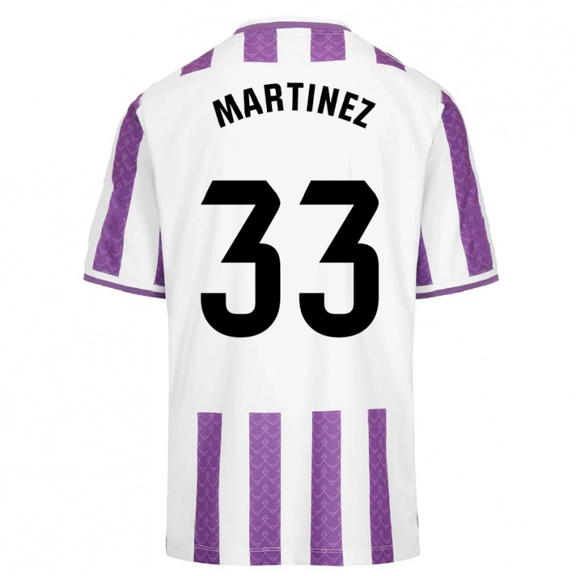 Danxen Men Jesús Martínez #33 Purple White Home Jersey 2025/26 T-Shirt