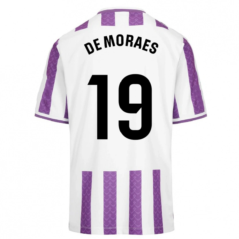 Danxen Men Riki De Moraes #19 Purple White Home Jersey 2025/26 T-Shirt