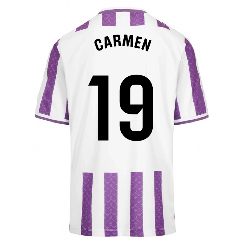 Danxen Men Carmen García Morquecho #19 Purple White Home Jersey 2025/26 T-Shirt