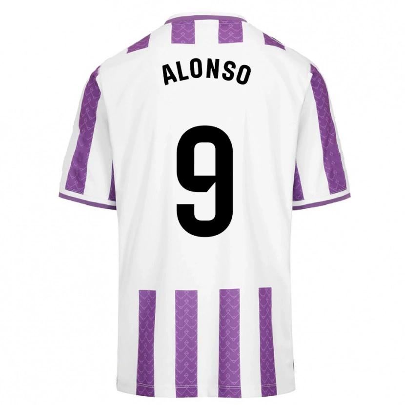 Danxen Men María Alonso Hidalgo #9 Purple White Home Jersey 2025/26 T-Shirt