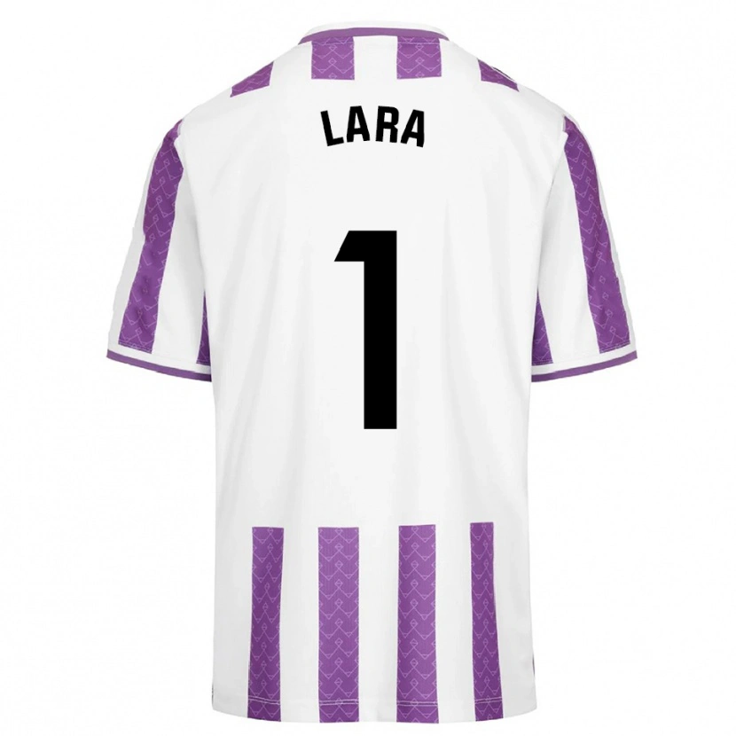 Danxen Men Lara Lara De Las Heras Coello #1 Purple White Home Jersey 2025/26 T-Shirt