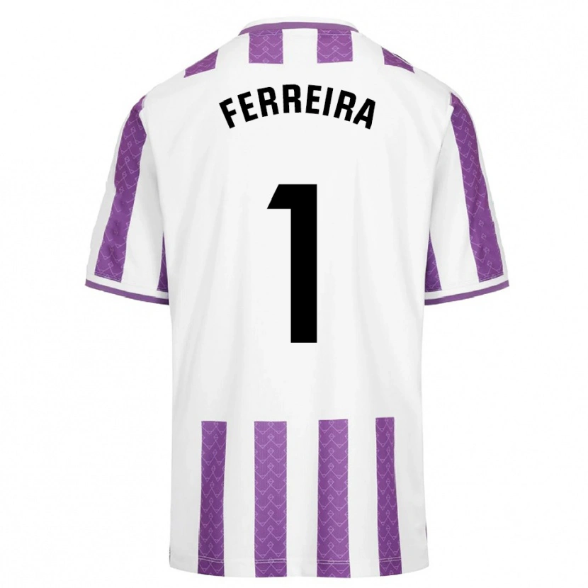 Danxen Men Andre Ferreira #1 Purple White Home Jersey 2025/26 T-Shirt