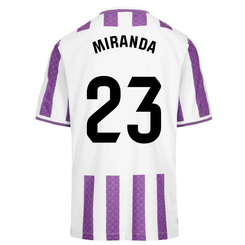 Danxen Men João Miranda #23 Purple White Home Jersey 2025/26 T-Shirt