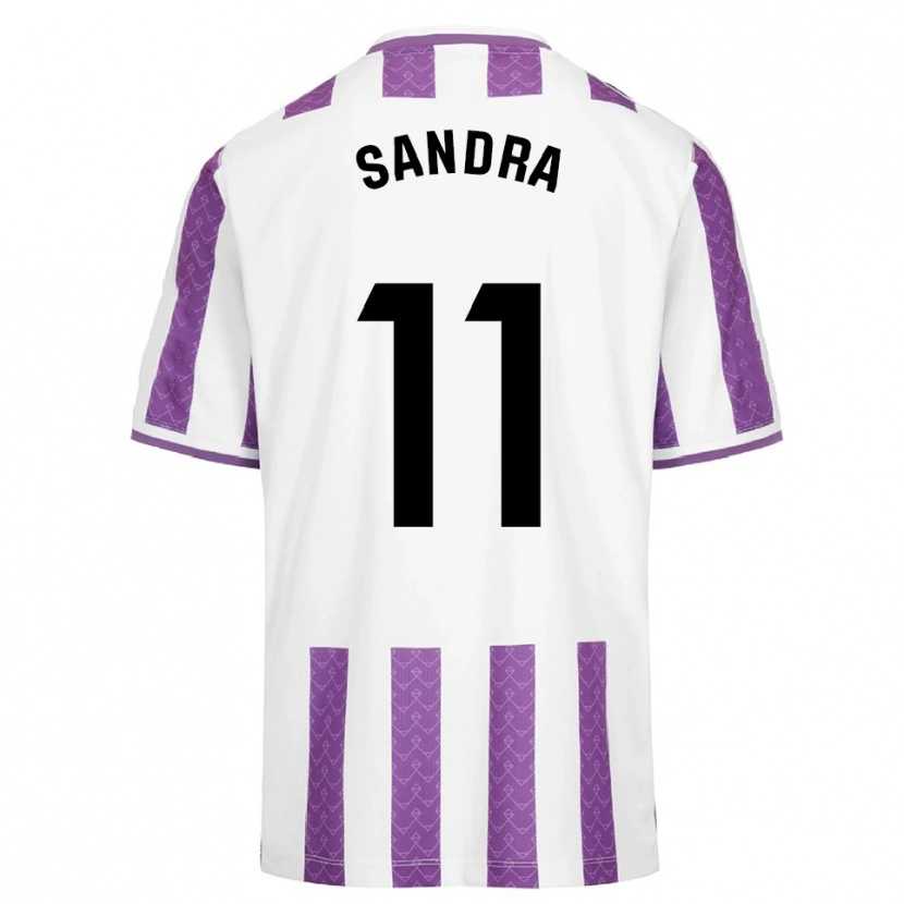 Danxen Men Sandra Luengo González #11 Purple White Home Jersey 2025/26 T-Shirt