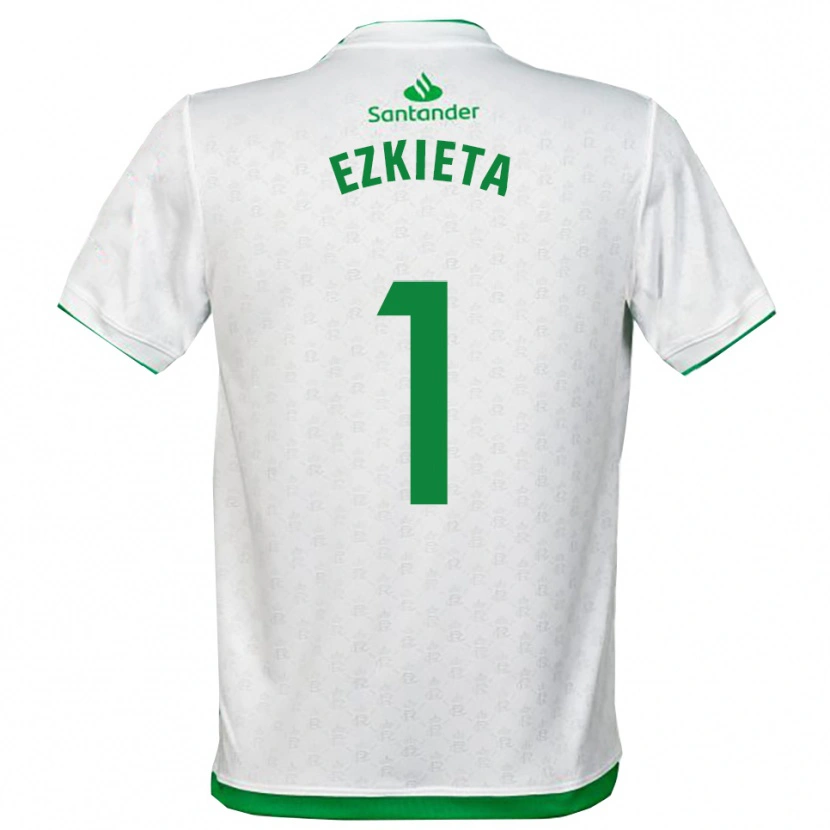Danxen Men Jokin Ezkieta #1 Green White Home Jersey 2025/26 T-Shirt