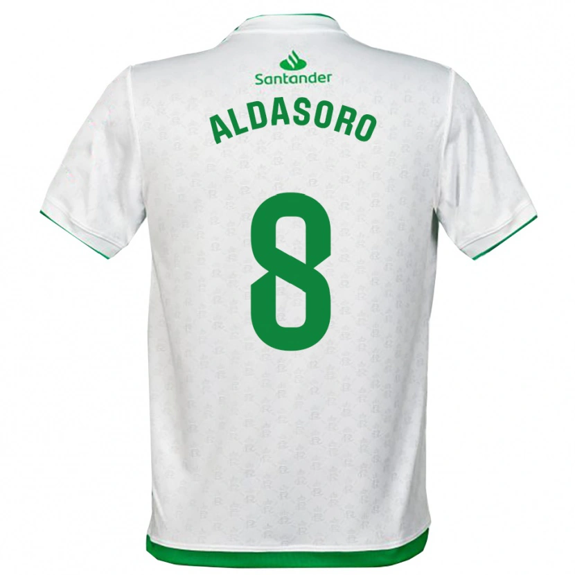 Danxen Men Aritz Aldasoro #8 Green White Home Jersey 2025/26 T-Shirt