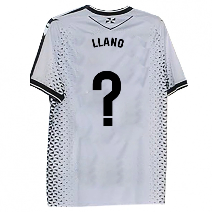 Danxen Men Guillermo Llano #0 White Black Home Jersey 2025/26 T-Shirt