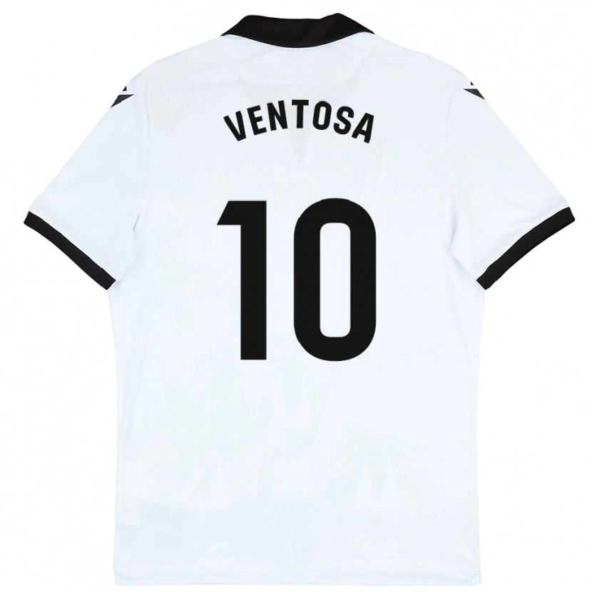 Danxen Men Ethan Ventosa #10 White Black Home Jersey 2025/26 T-Shirt