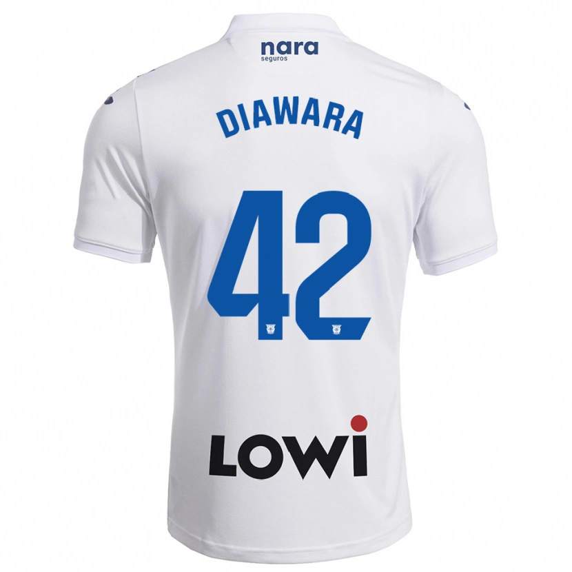 Danxen Men Amadou Diawara #42 White Navy Home Jersey 2025/26 T-Shirt