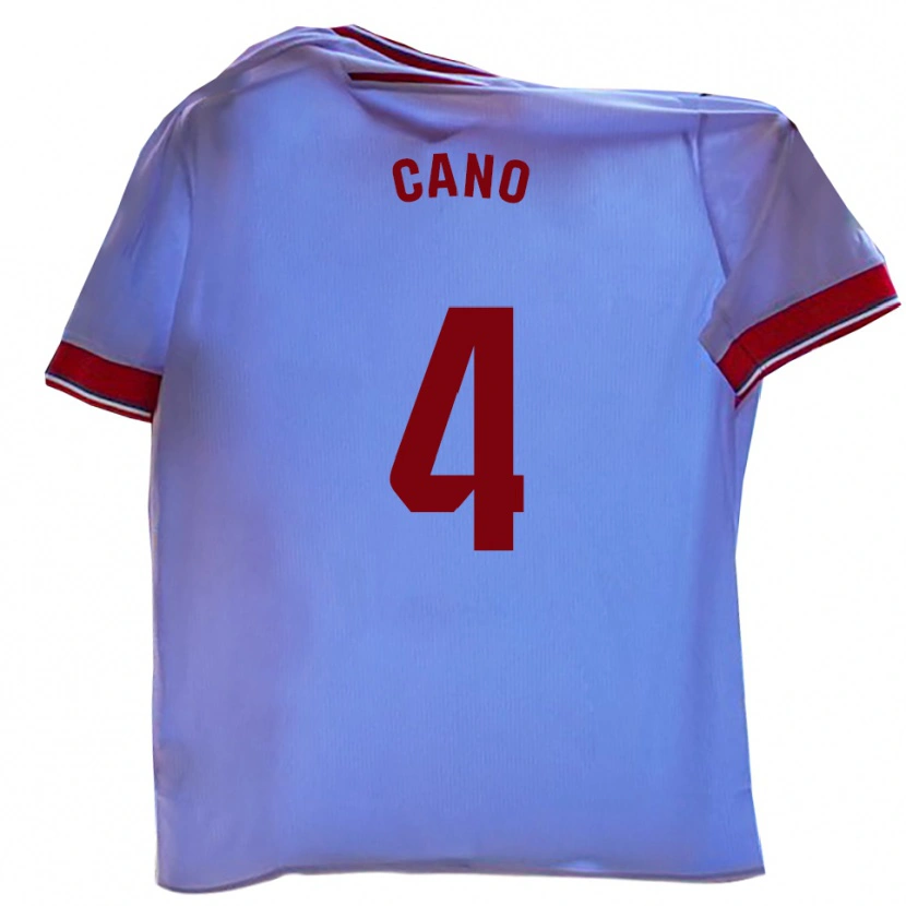 Danxen Men Marcos Cano #4 White Red Home Jersey 2025/26 T-Shirt