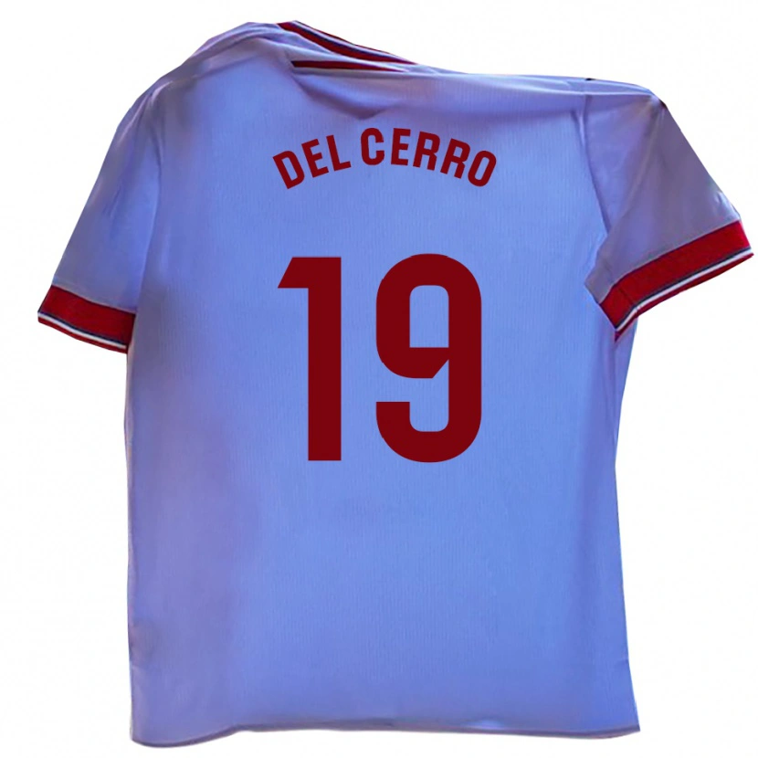 Danxen Men Dani Del Cerro #19 White Red Home Jersey 2025/26 T-Shirt