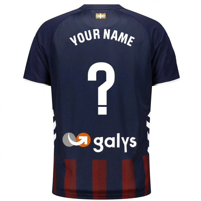 Danxen Men Your Name #0 Navy Red Home Jersey 2025/26 T-Shirt