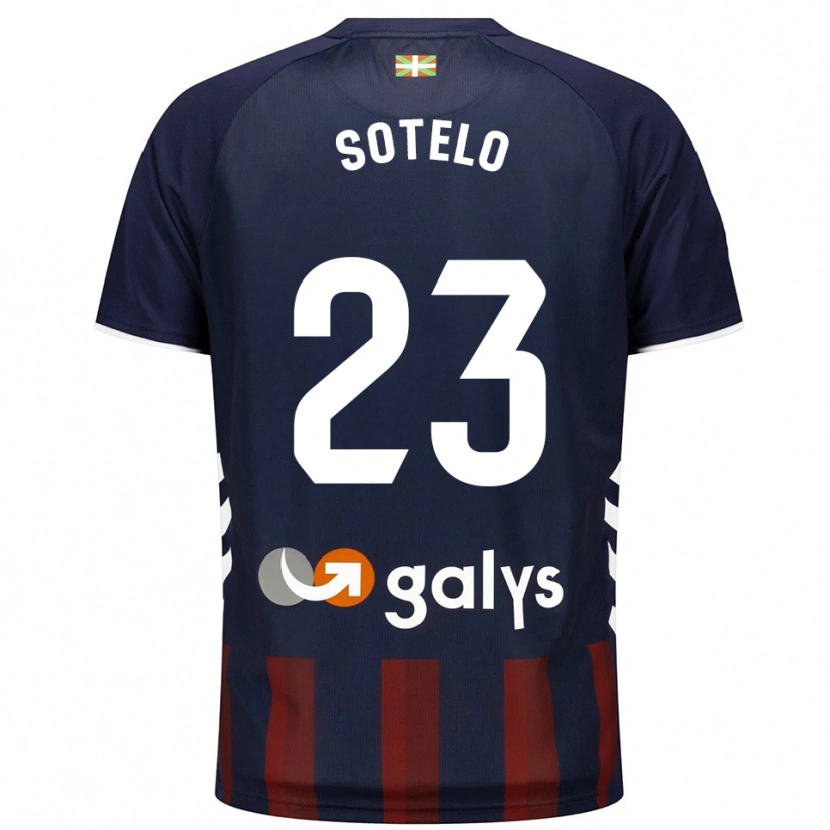 Danxen Men Marcos Sotelo #23 Navy Red Home Jersey 2025/26 T-Shirt