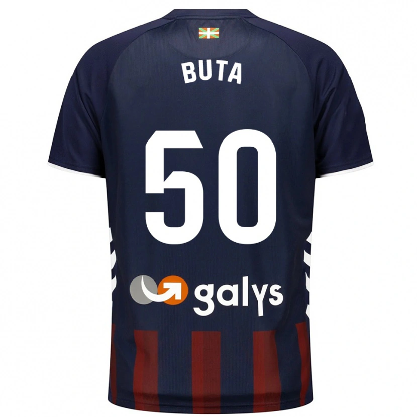 Danxen Men Leonardo Buta #50 Navy Red Home Jersey 2025/26 T-Shirt