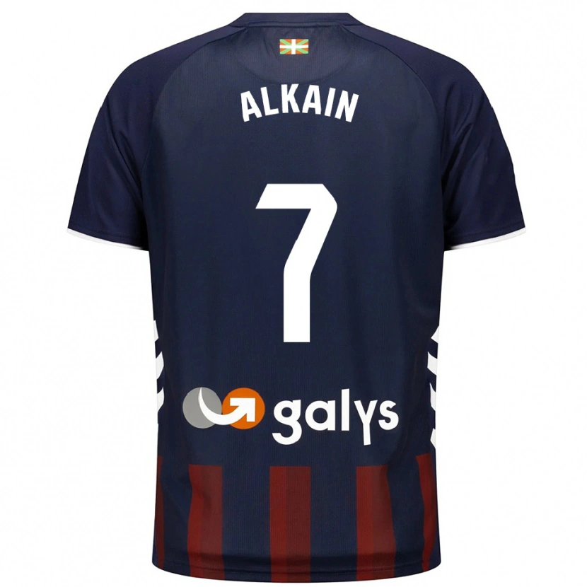 Danxen Men Xeber Alkain #7 Navy Red Home Jersey 2025/26 T-Shirt